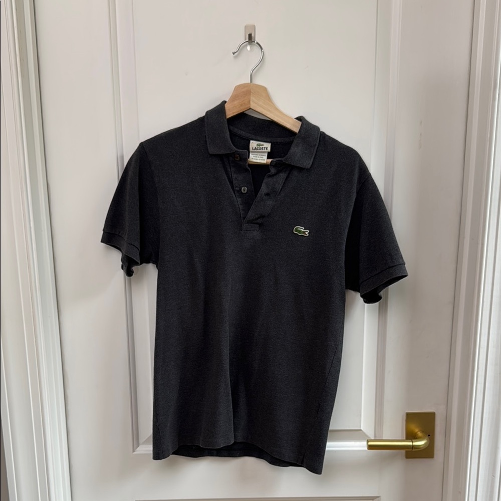 Lacoste Black Polo Shirt Classic Style
